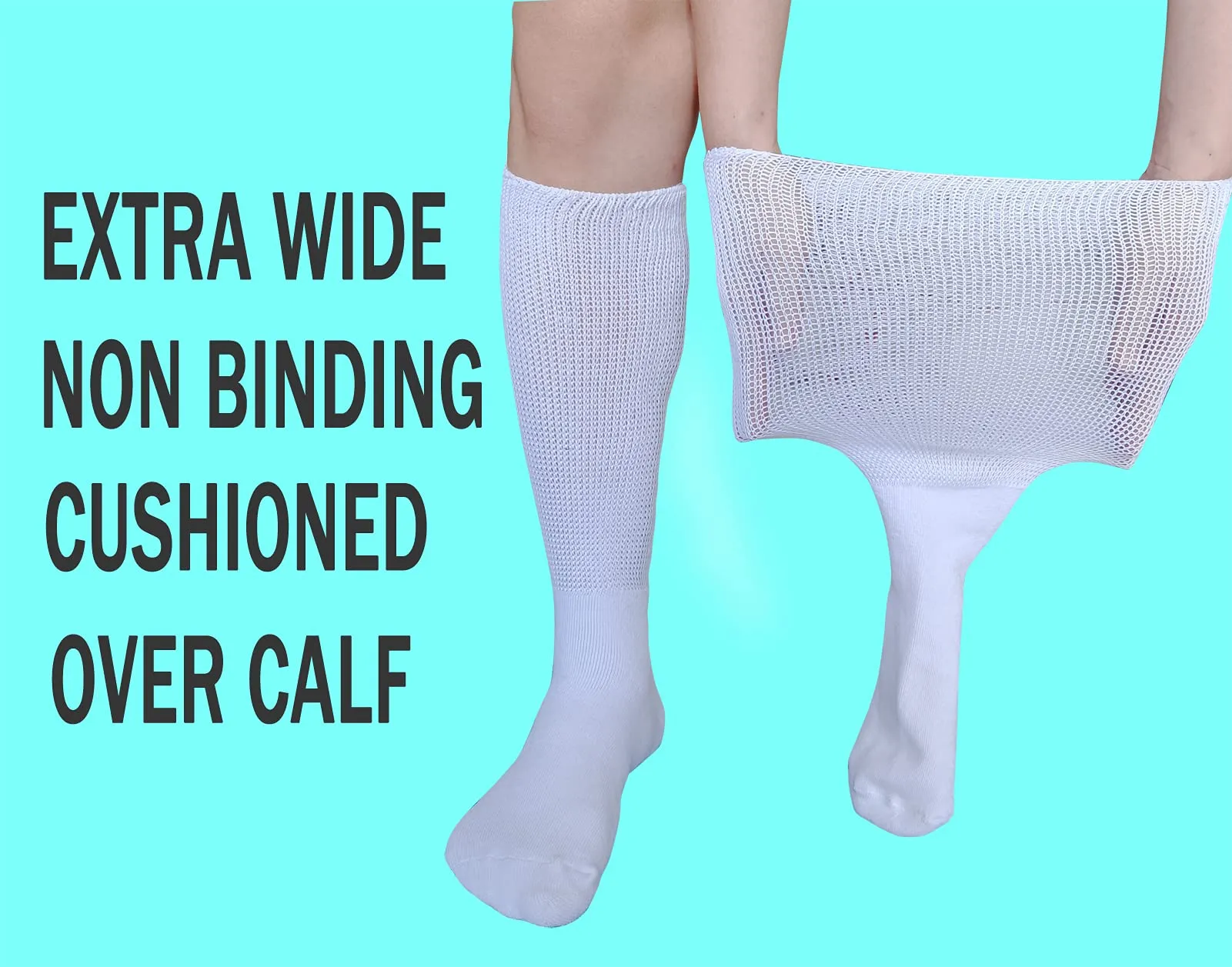 2 Pairs Replacement Sock for Air cast Walking Boot Walker Brace - Air Cam Walkers Fracture Boot Orthopedics Socks Cast Boot Sock 2 Pairs
