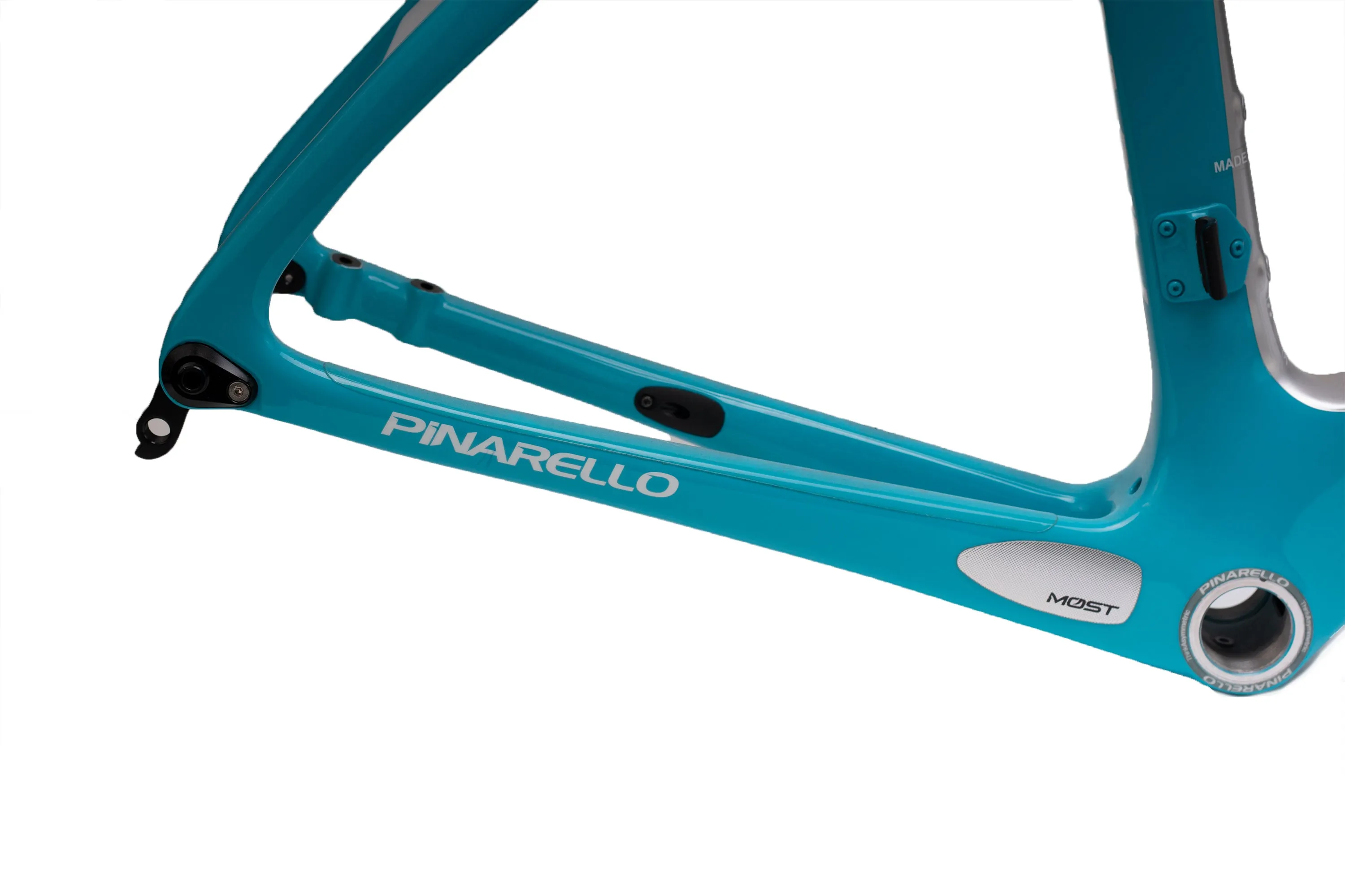 2019 Pinarello Dogma F10 Disk Frameset Diamond Blu/Sil/Wht 56