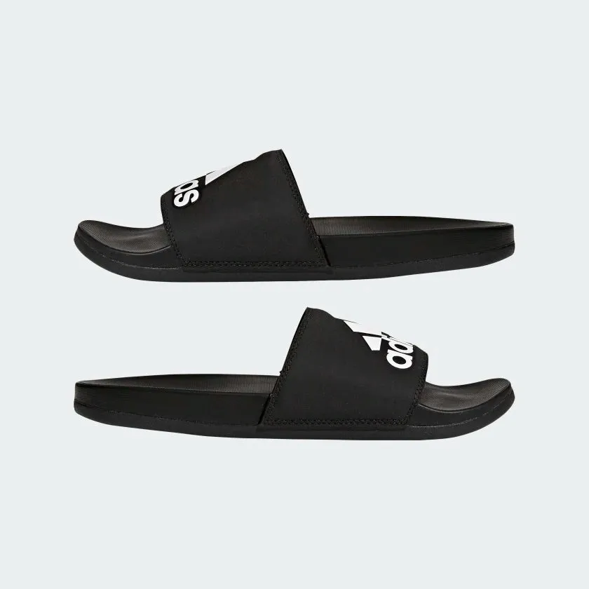 ADIDAS ADILETTE COMFORT SLIDES - Core Black / Core Black / Cloud White