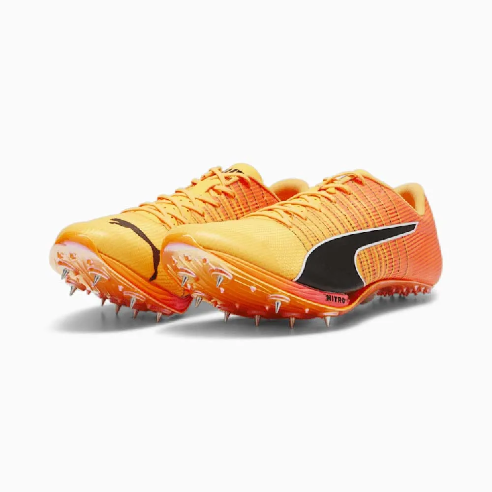 All Gender Evospeed Sprint Nitro 2 Track Spike - Sun Stream/Sunset Glow/PUMA Black - Regular (D)