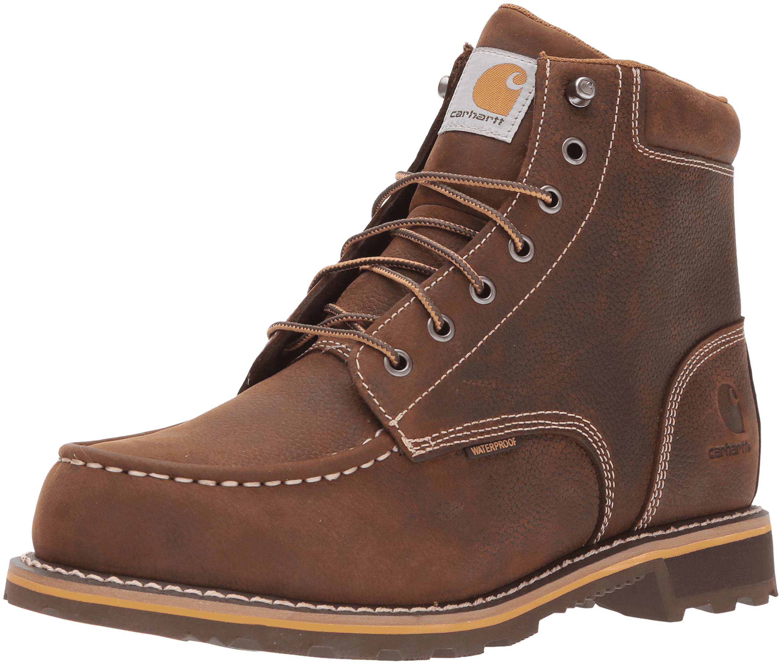 CARHARTT Men's Moc Toe Lug 6 Inch Waterproof CMW6197