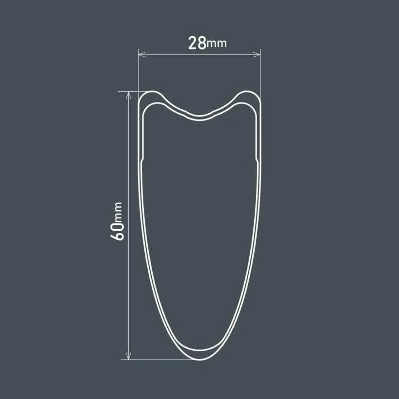 Dura-Ace C60 Tubeless Disc Front