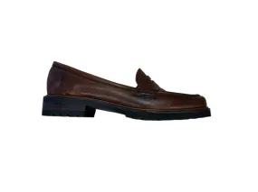 Everybody brown leather loafers