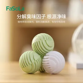 FaSoLa Shoe Deodorizer Balls - Mint Scent, 6 Pieces, 3.5cm Diameter