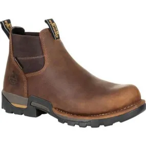 Georgia Boot: Eagle One Waterproof Chelsea Steel Toe Work Boot