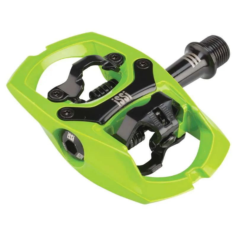 iSSi MTB Dual Sided Clipless/Flat Pedals | Trail III, SPD