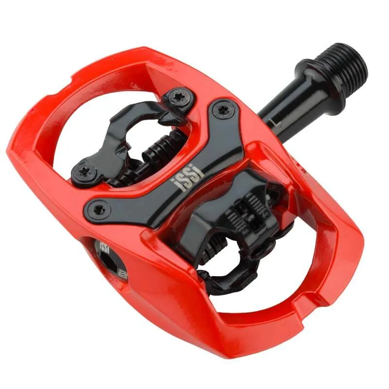iSSi MTB Dual Sided Clipless/Flat Pedals | Trail III, SPD