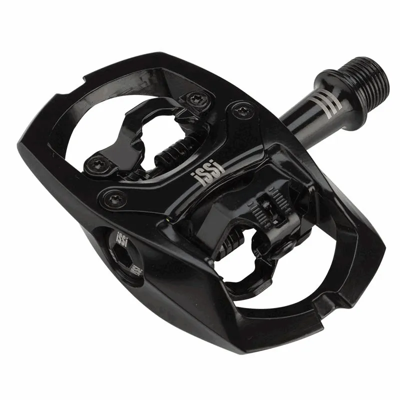 iSSi MTB Dual Sided Clipless/Flat Pedals | Trail III, SPD