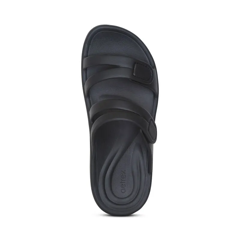 Janey Sport Women Slides Black