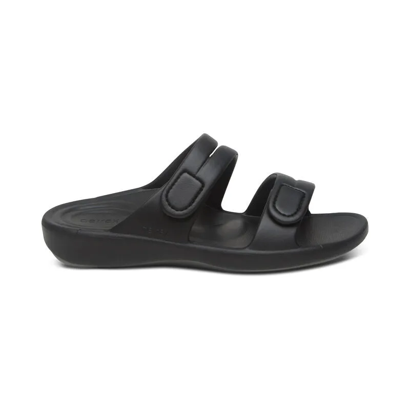 Janey Sport Women Slides Black