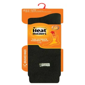 Mens Heat Holder Lite Long Plain Boot Socks