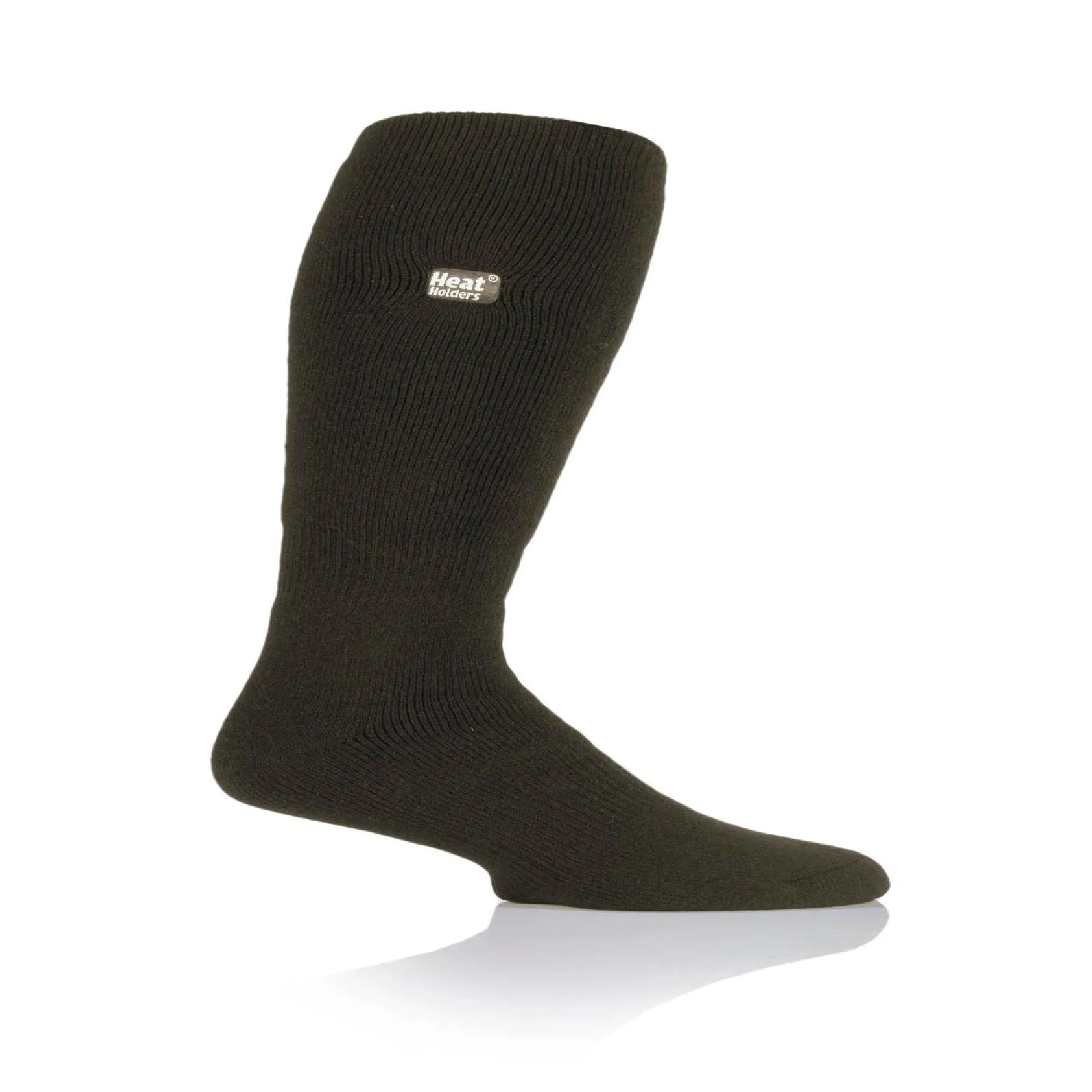 Mens Heat Holder Lite Long Plain Boot Socks