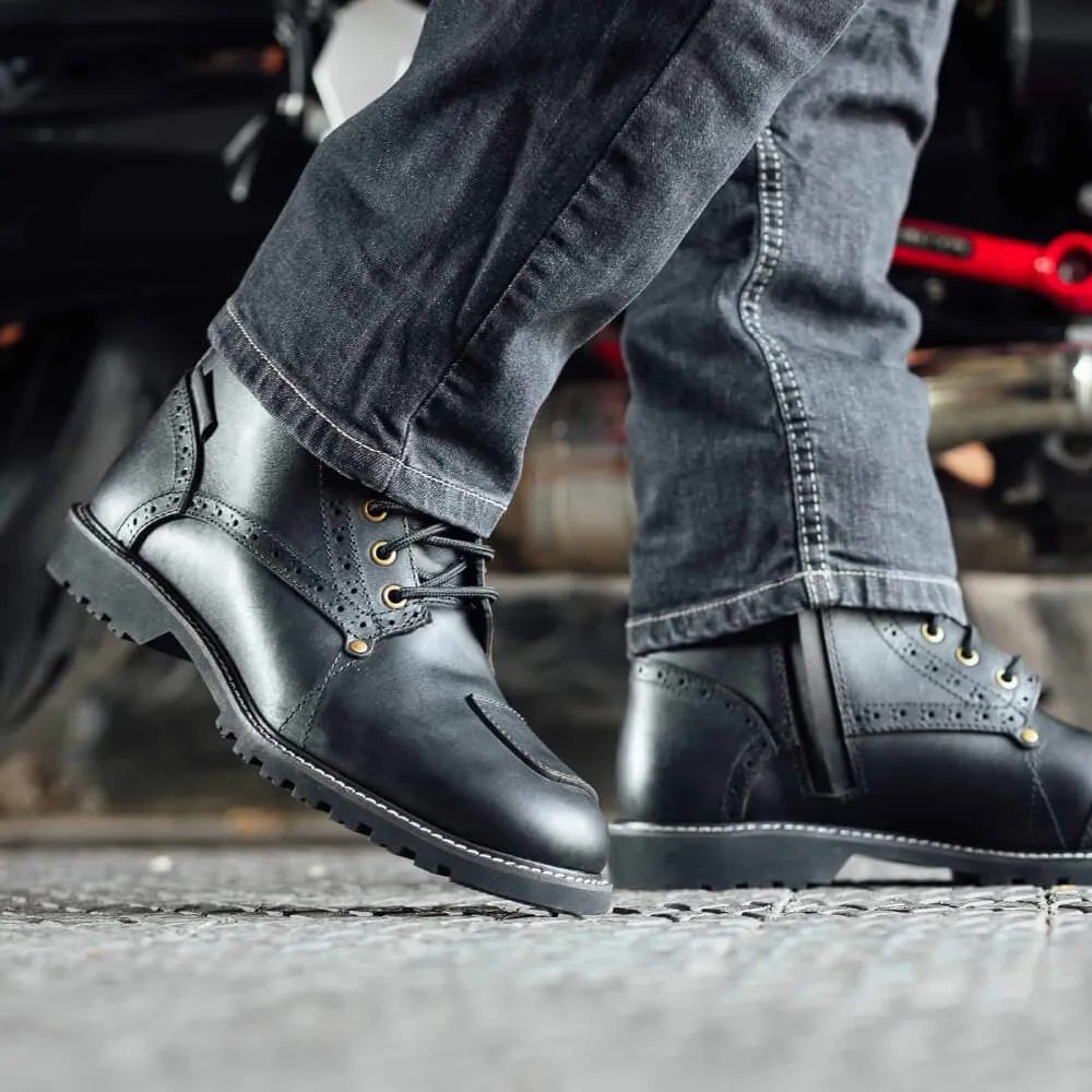 Merlin Derby Brogue D3O Waterproof Boots Black