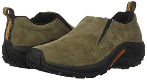 Merrell mens Jungle Moc loafers shoes, Gunsmoke, 9.5 Wide US