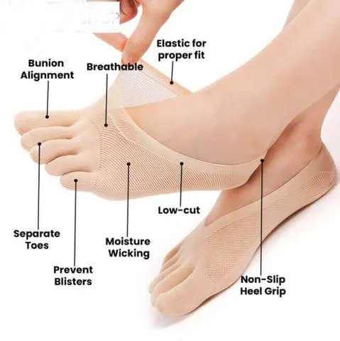 New 2021 Women's Toe Socks