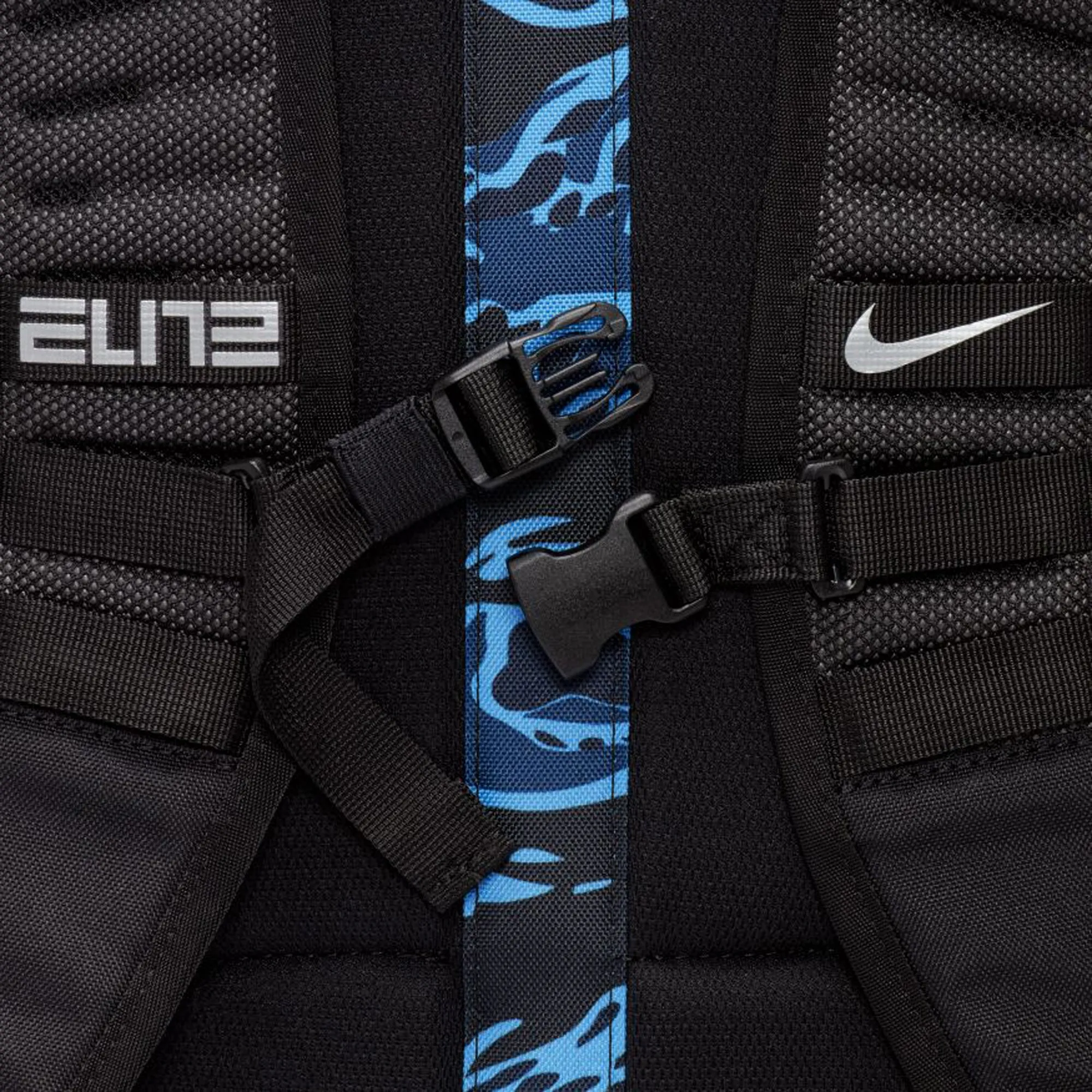Nike Hoops Elite Pro Backpack (Black/Obsidian/Metallic)(BA5555-014)