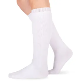 Orthopedic Boot Liner Sock | Men and Women’s Tube Cast Socks for Aircast Cam Walkers and Fracture Boots (2-Pack)