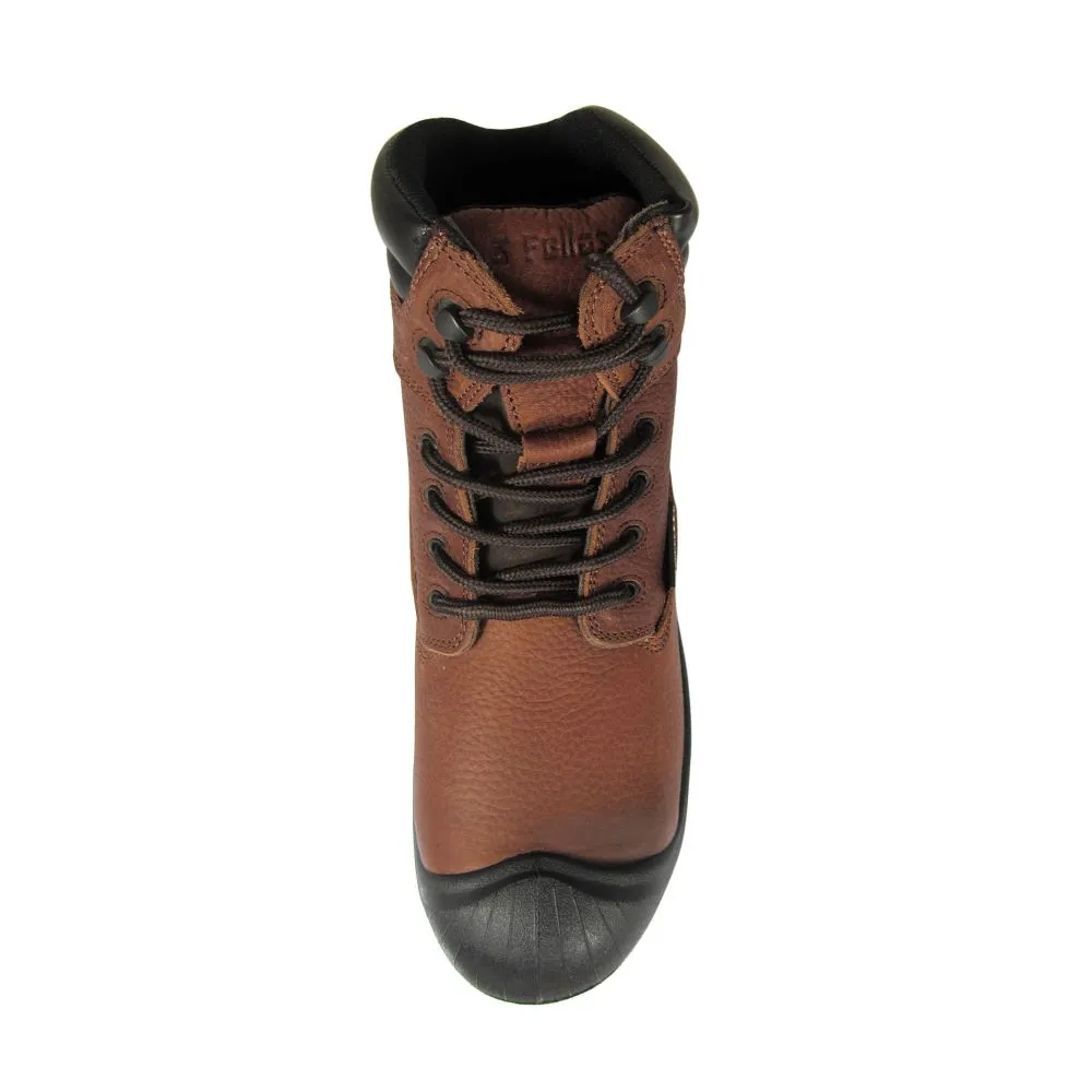 'S Fellas' Men's 6" Vulcan EH PR WP Comp Toe - Brown