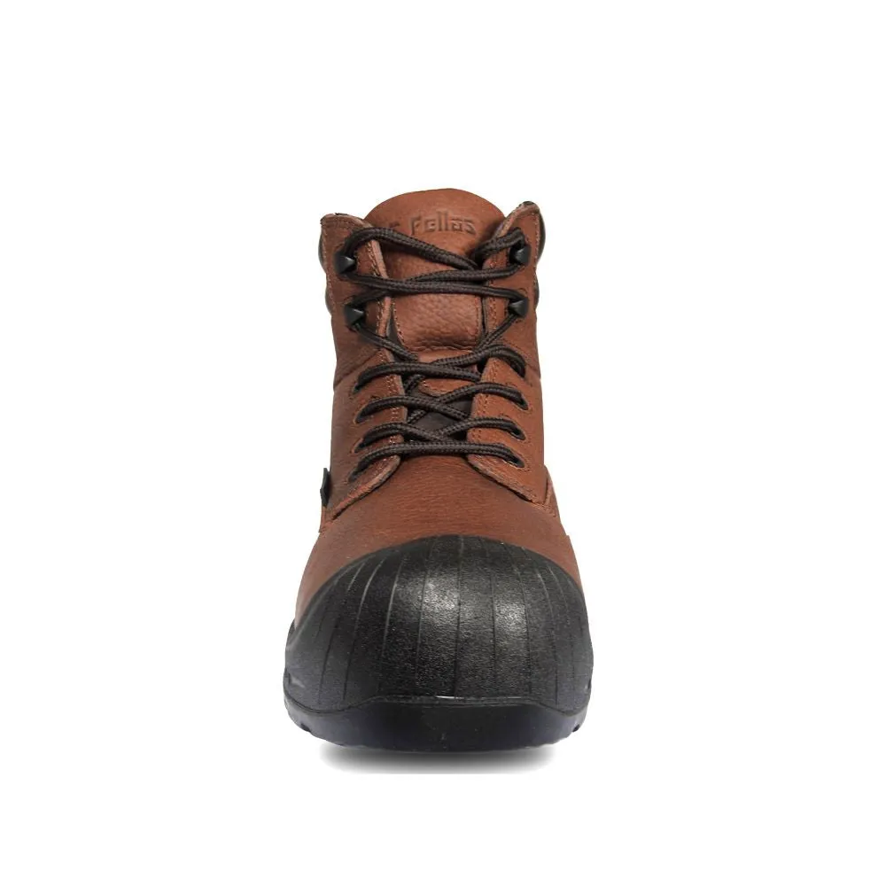 'S Fellas' Men's 6" Vulcan EH PR WP Comp Toe - Brown