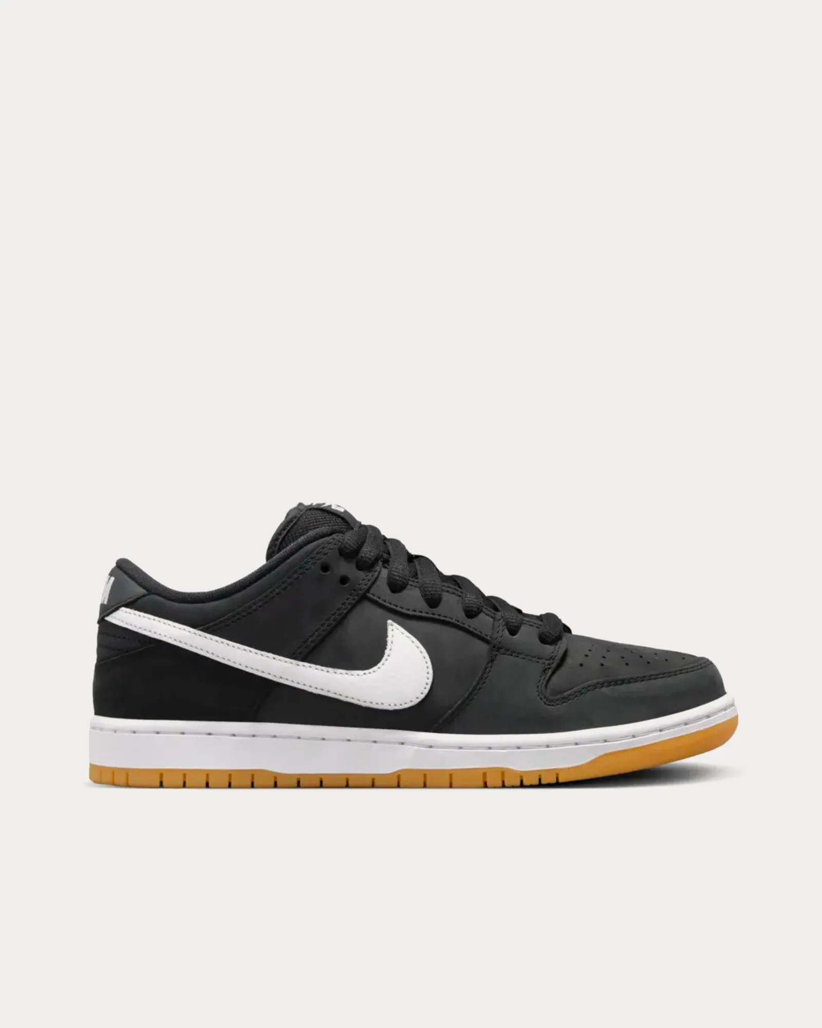 SB Dunk Low Black / Gum Light Brown Low Top Sneakers