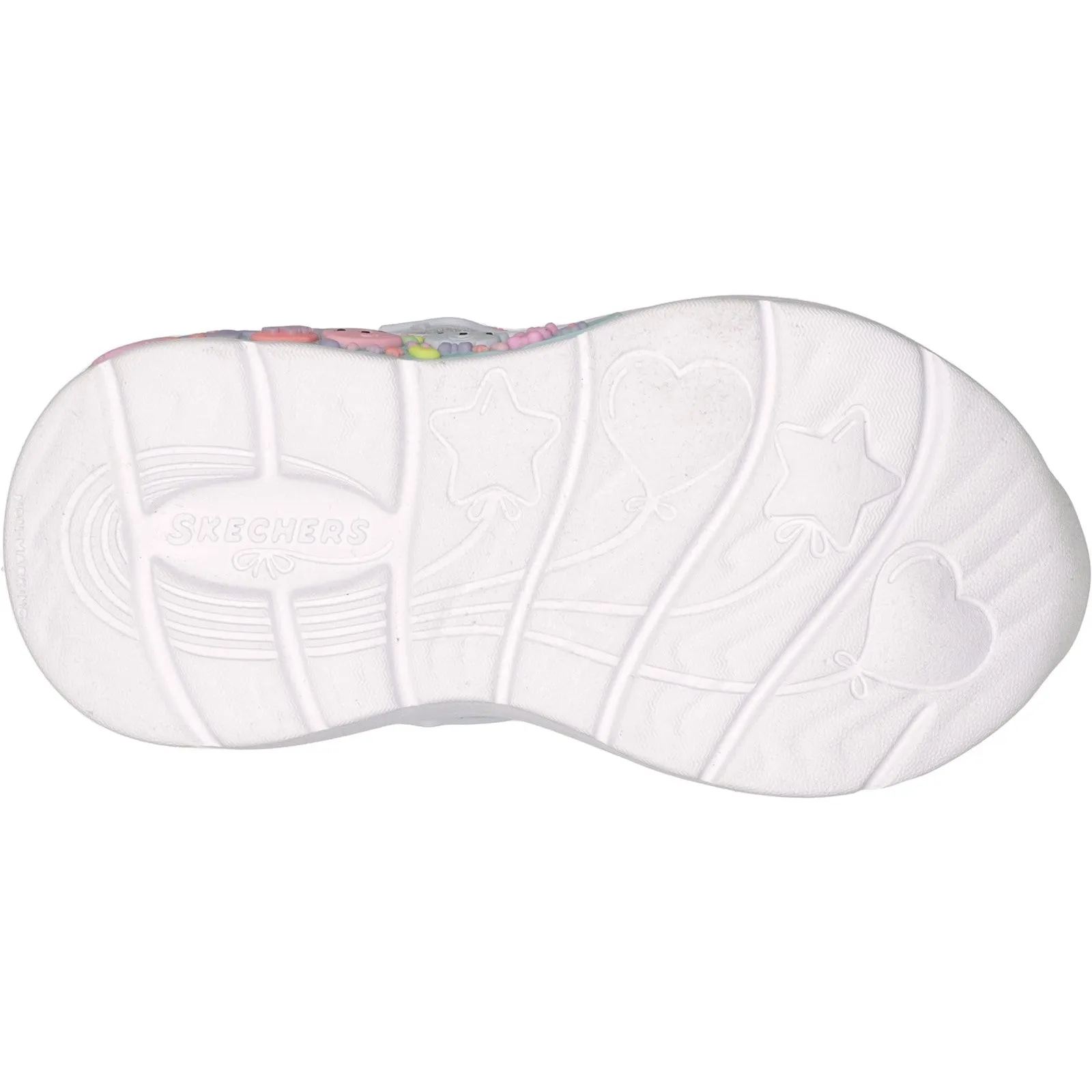 Skechers Girls My Dreamers Trainers - Silver