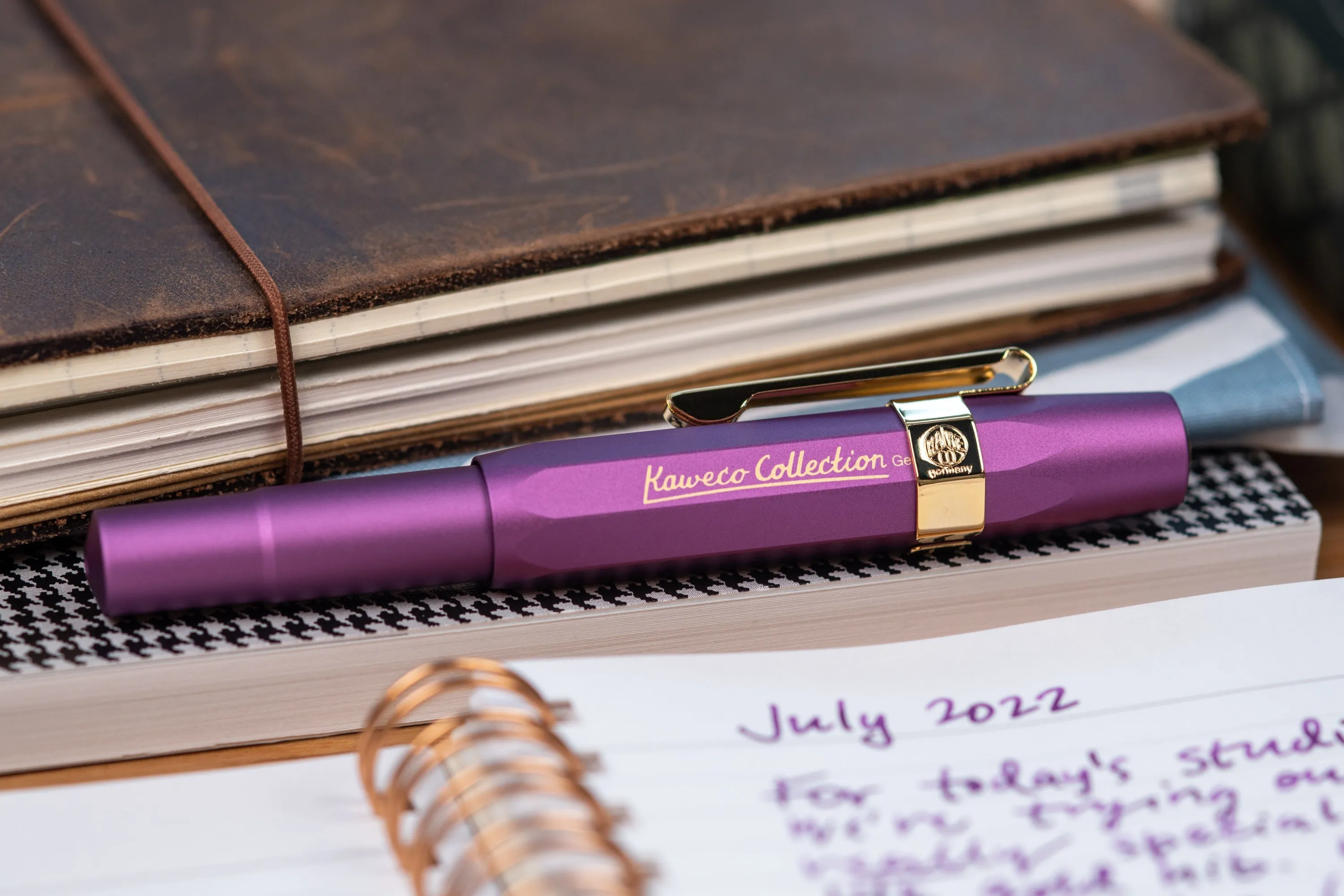 Slide-On Clip for Kaweco Sport, Gold