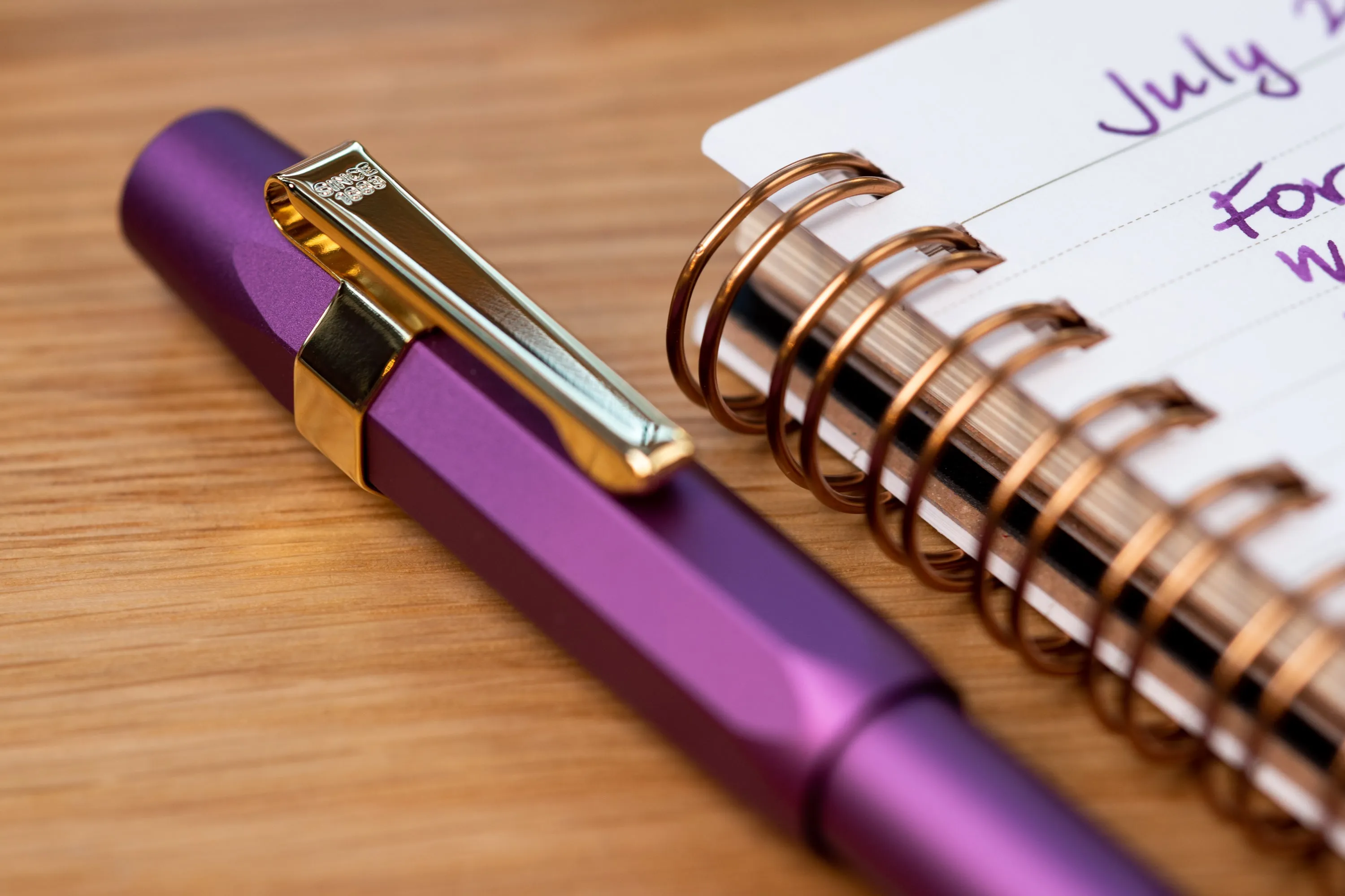 Slide-On Clip for Kaweco Sport, Gold