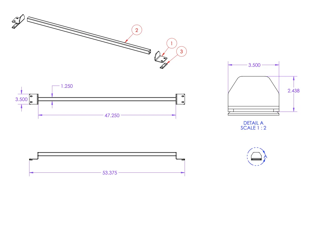 Solar Bars 2007  Sprinter Roof Rails