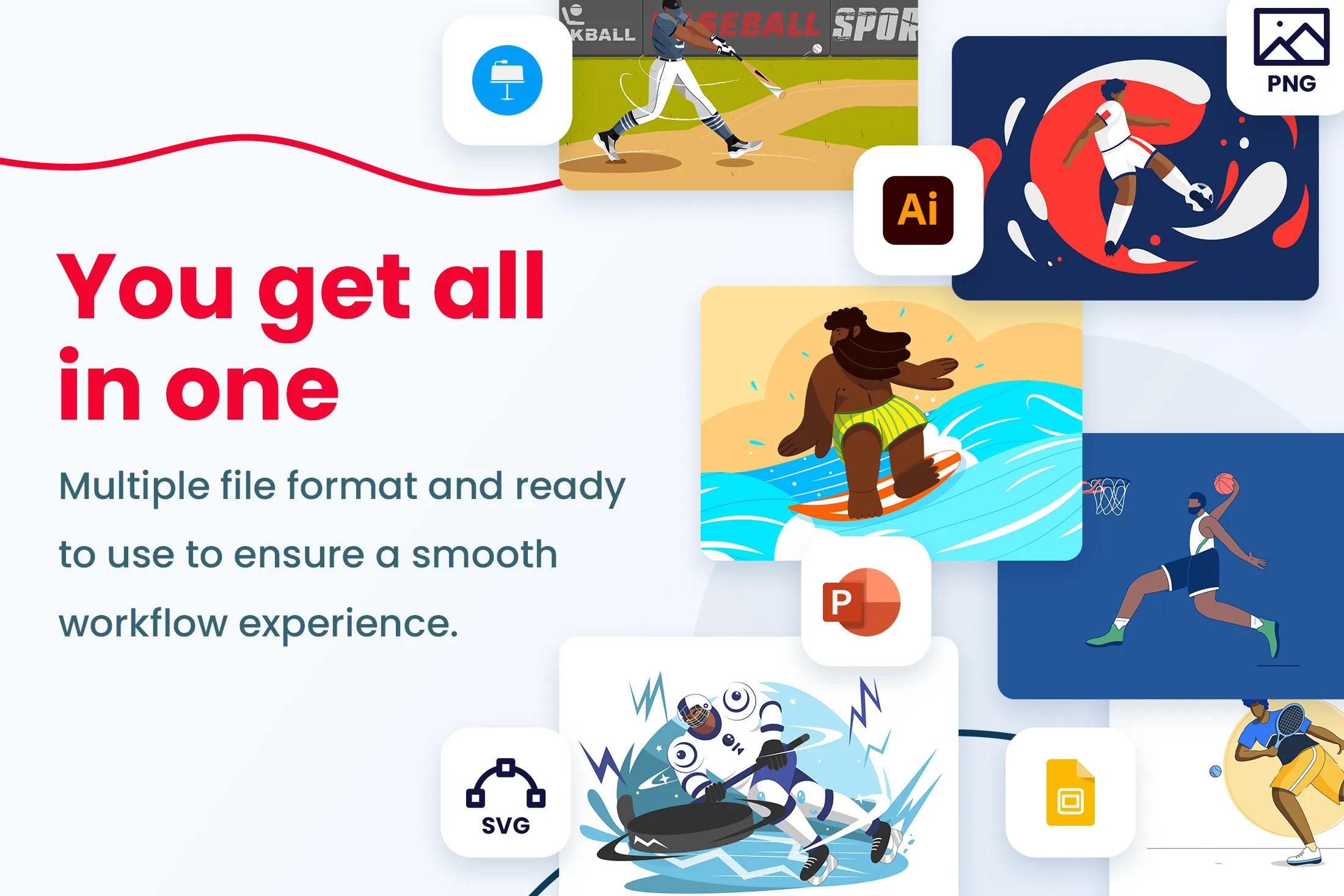 Sport POC Illustrations
