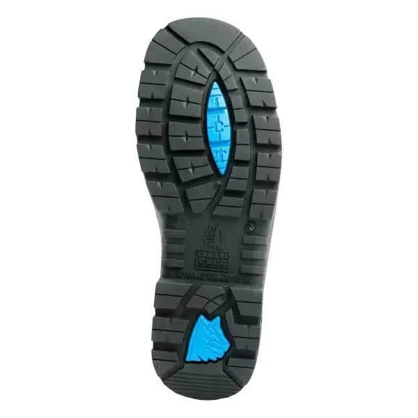 Steel Blue Argyle Zip Work Boots 312152 - Black
