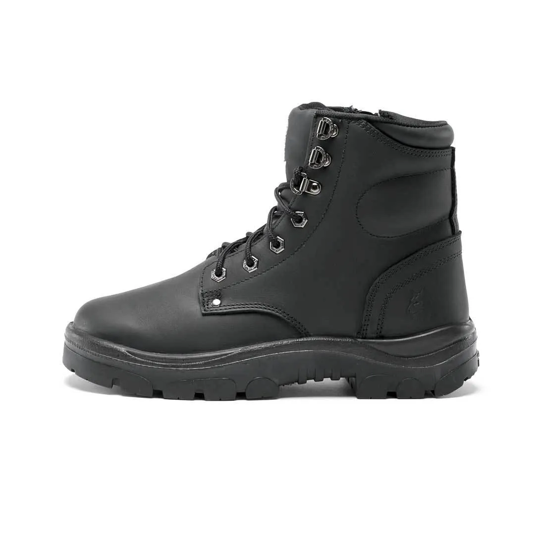 Steel Blue Argyle Zip Work Boots 312152 - Black